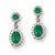 Emerald Drop Earrings