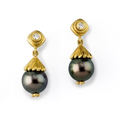 Tahatian Pearl Earrings