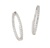 Diamond Hoop Earrings