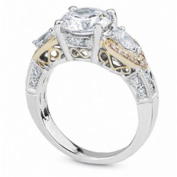 Diamond Engagement Ring Semi-mount