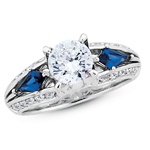 Diamond Engagement Ring Semi-mount