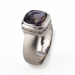 Colored Stone Ring Iolite