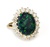 Colored Stone Ring Black Opal